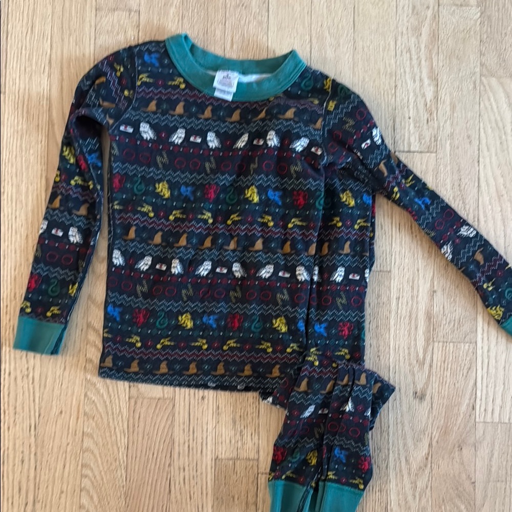 Hanna Andersson Harry Potter Colorful Patterned Pajama Set